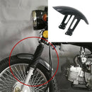 Universal Motorcycle Rear Wheel Cover Fender Splash Guard Mudguard+Bracket v_