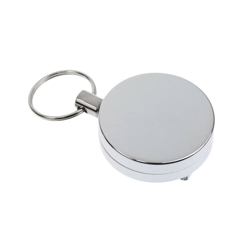 Retractable ID Badge Holder Reel Clip Name Card Holder Clip, Easy to Use