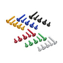 Bolt Kit Motorcycle Windscreen Hardware Fastener Clips Screws Black