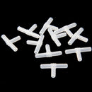 Plastic Tee's / "T" 3-Way Aquariums Air Pumps Line Tubing Joints Connectors JR