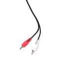 1/8 3.5mm Stereo Female to 2 Male RCA Jack Adapter AUX Audio Y Cable Splitter OZ