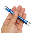 Spoke Wrench Motorcycle Tool Durable Manual Hardened Tip Bike Repairing Cycling