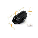 Car Side Turn Signal Dynamic L + R Smoked LED Side Marker Light for V-W T5