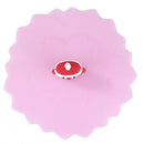 Silicone Cup Cover Transparent Heat-resistant Dustproof (Santa Claus) A