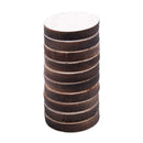 10 x Wooden Circle Shapes, Plain Wood Craft Tags 30mm (3cm)