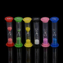 6Pcs 30s/1/2/3/5/10min hourglass sandglass sand clock kids toys kitchen timer LJ