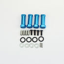 4PCS RC Crawler Car Wheel Type Tires with Wheel Rim Set & Hub Extension Adaptor