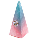 500pcs/roll Pink plaid Stickers for seal label Sealing decoration Sticke@