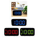 Precision Digital Alarm Clock with LCD Display Backlight Calendar Snooze Blue