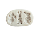 Rabbit silicone fondant mold bunny chocolate gumpaste mold cake decorating to ME