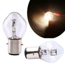 2pcs 12V 35/35W BA20D Motorcycle Bike Halogen Bulb Amber Headlight Lamp