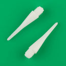 50PCS Durable Soft Plastic Tips Points Needle Replacement Dart White Parts