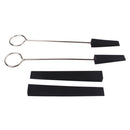 Piano Repair Tool 4Pcs Rubber Mute Handle for Keyboard Instrument Piano Set