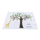 Baby Milestone Blanket Cartoon Tree Print Infant Photography Backdrop Cloth