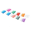 Blade Fuse Block ATO Fuse Box Holder w/ LED Indicator for Car Boat (10 Way) A