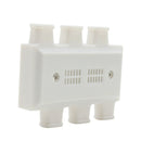 Guitar Pitch Pipe Pipe Pipe Tuner 6 Tone (E, A, D, G, B, E) Plastic 4.5 X 5.2 Cm