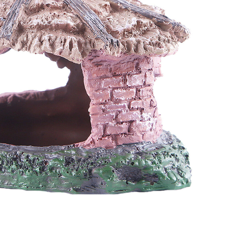 Large House Aquarium Decor   Tank Reptile Supplies Terrarium Ornament