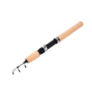 Portable 80CM Shrimp Winter Ice Fishing Rod Fish Tackle Pole Rods Telescopic MO