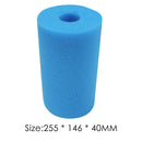 Reusable Clean Water Foam Filter Sponge Roll for Intex B Aquarium Fish Tank