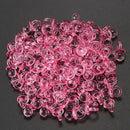 100 Pink Mini Pacifier Pacifier - 2 cm - Pacifier for the baby shower or as B2F8
