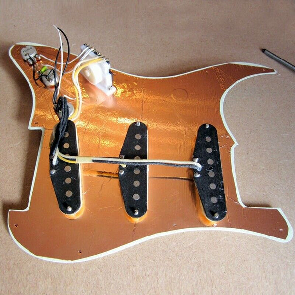 Multi Purpose 22.5x30cm Self-Adhesive Guitar Copper Shielding Foil Tape 4 S