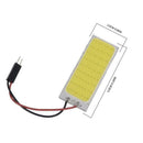 1Set Xenon HID White 36COB LED Dome Map Light Bulb Interior Lamp Car Panel F9Q4