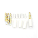 4pcs 3.5mm Stereo Headset Plug With Tail 4 pole Audio Jack Adapter Connector JR