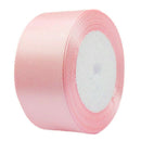 1 roll 40mm 22 Meters silk satin ribbon for wedding party(pink)