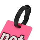 Name Address Label Watermelon Red Soft Plastic Not Your Bag Pattern Luggage Z6C8