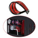 New  24-Pin Motherboard Extension Power Cable Black&Red Computer Compone CFW