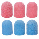 50Pcs Blue Nail Sanding Bands Nail Drill Bit Grip Machine For Manicure And