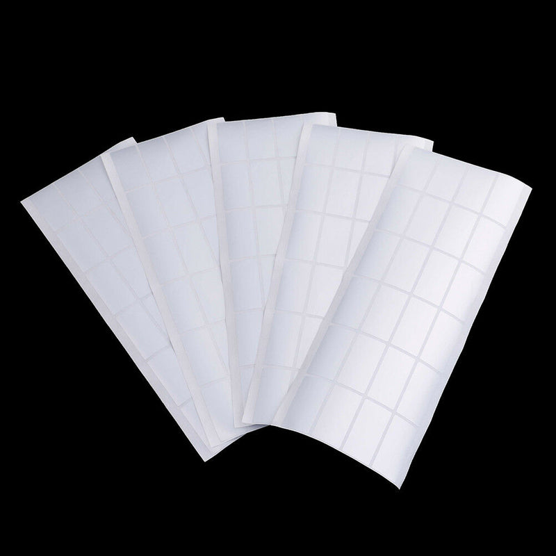 100Pc Blank security seal tamper proof warranty void label stickers matte silv3c