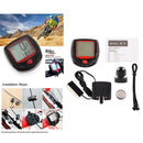 Battery Powered Bike Compute Folding Bicycle Speedometer and Odometer Wireless
