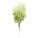 Artificial Plastic Moss Grass Plant Office Furniture Home Decoration White