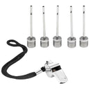 5pcs Basketball Soccer Ball Inflating Pump Needle / Valve Adaptor + 1 pcs