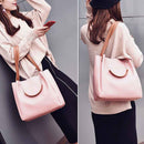 Fashion Female Shoulder Bag Pu Leather Women Handbag Simple Style Messenger W1M3