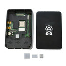 for Raspberry Pi Case Enclosure Box V4 with Heat Sink for Raspberry Pi 4B(B
