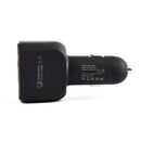 QC3 .0 Car Phone Charger Type C Quick Fast Charge 3 Port USB Charger for Ip