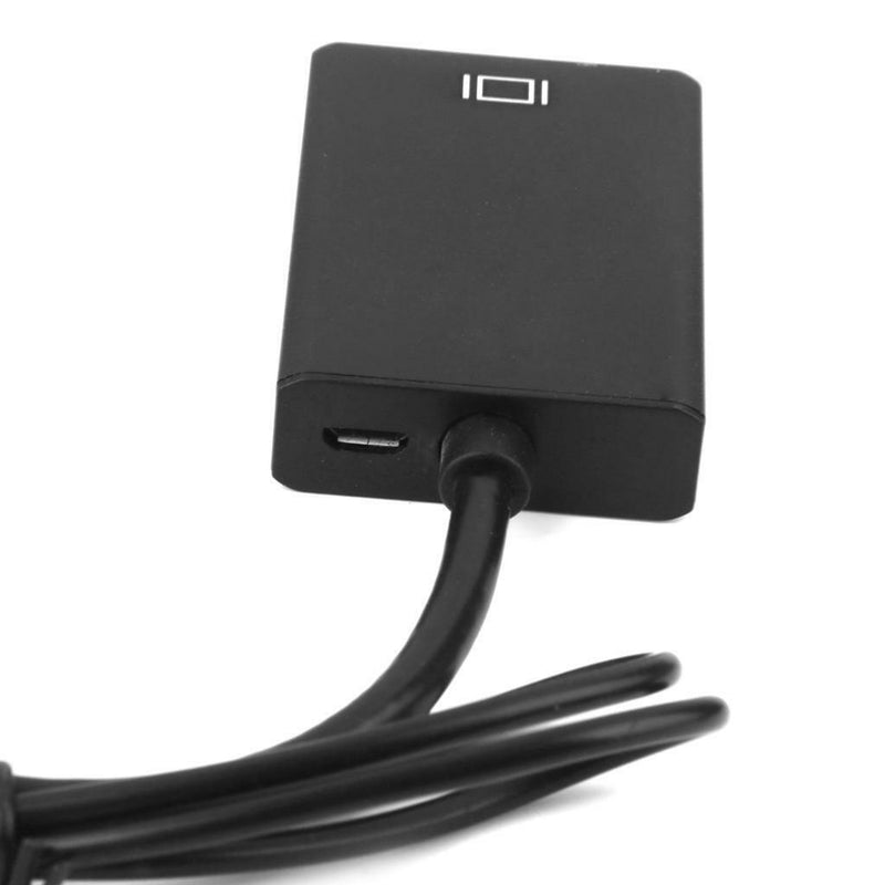 VGA Male to HDMI Female SVGA Video Converter Adapter Cable For PC DVD HDTV
