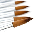 Professional 6X 100% Kolinsky Sable Hair Brush Acrylic Nail Brush Nail Art Tools