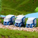 2pcs small truck Miniatures For Fairy Garden Gnomes Moss Terrariums Decor3C