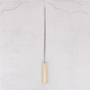 10pcs stainless steel 35cm barbecue bbq skewers needle kebab kabob stick M&E