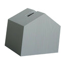 Tissue Box Holder Organizer House Shaped for Hotel Cafeteria Hotel Gray