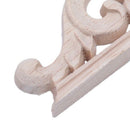 European Style Exquisite Classic Wood Carved Applique Furniture Home Door W N2S9