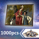 1000pcs DIY Knight Girl Picture Puzzle Educational Learning Assembling Toys