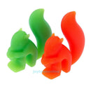 5pcs Silicon Wine Glass Label Novelty Squirrel Identification Cup Recognizer