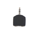3.5mm Splitter Mono Adaptor Connector 2 Socket To 1 Plug For Mobile Computer  Z