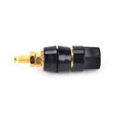 2pcs/set connector amplifier terminal binding post banana speaker plug jack   â„–[