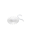 Creative multifunctional plastic harness frame scarf scarf storage rack  Z