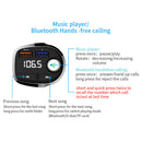 Car Kit Bluetooth Charger Hands-Free Calling MP3 Player FM Transmitter Adapter